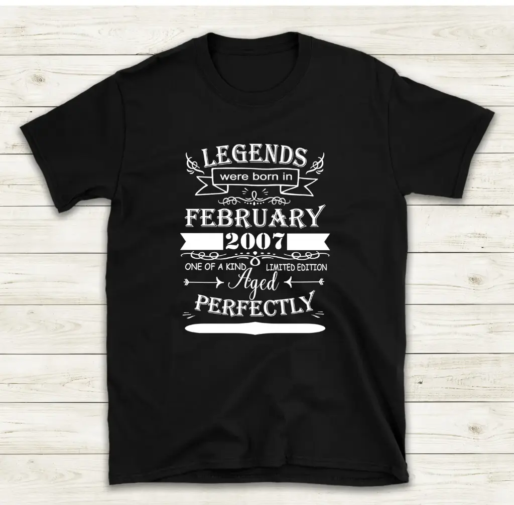 Legends were born in...