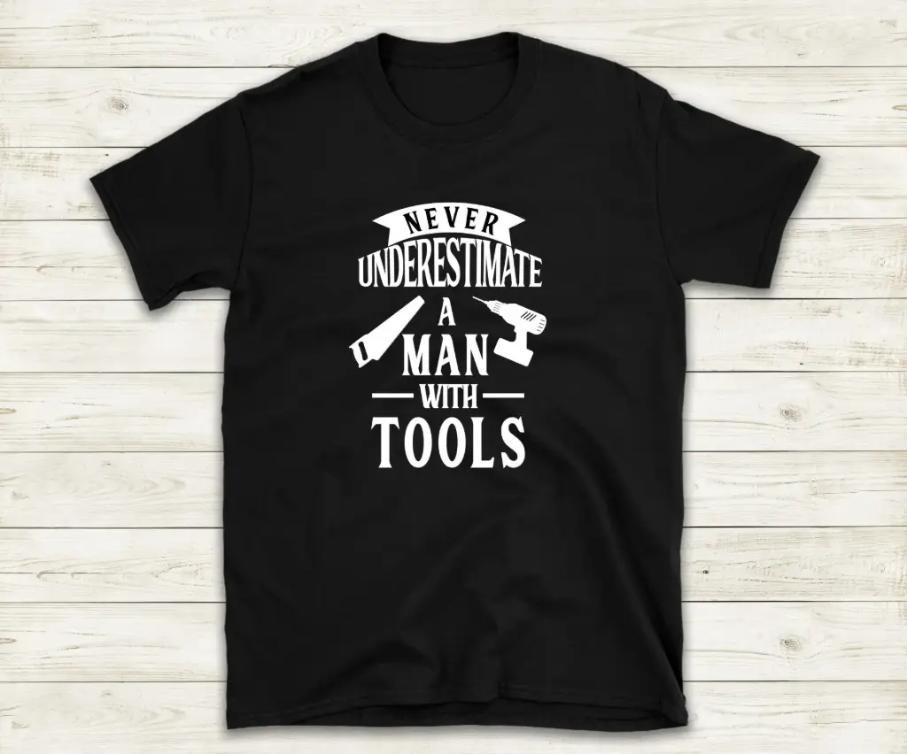 Never underestimate a man ... 