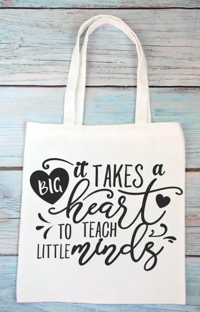 It takes a  big heart to teach little minds