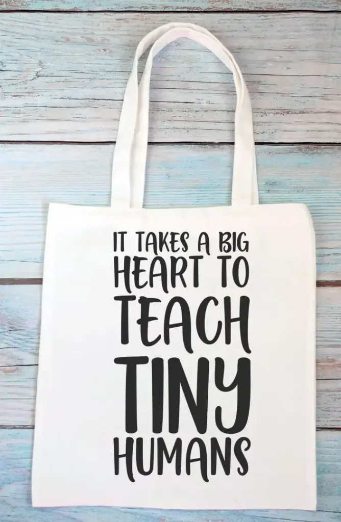 It takes a big heart to teach tiny humans