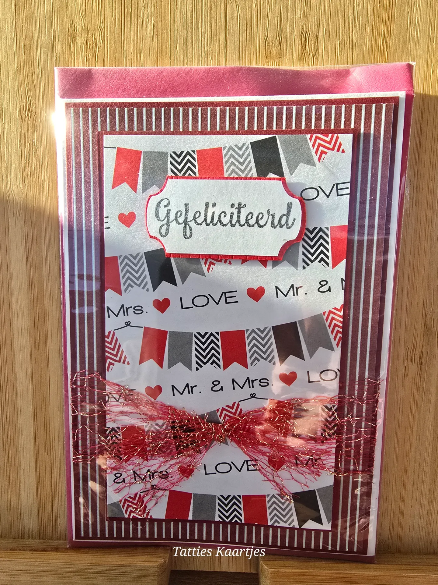 Wenskaart - huwelijk