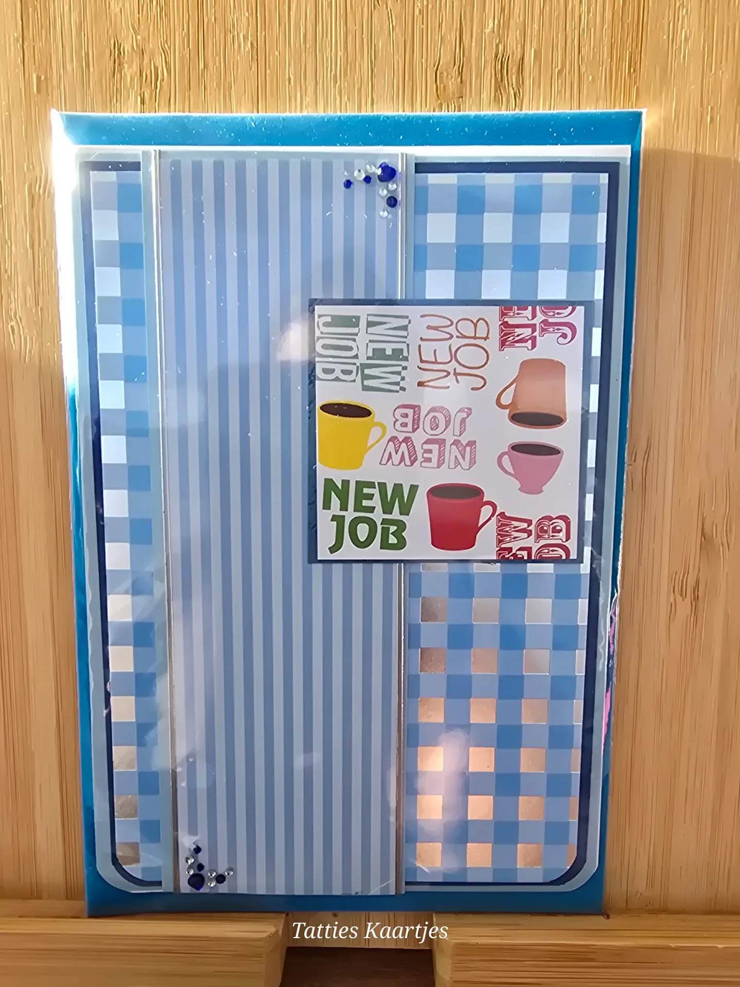 Wenskaart - nieuwe job