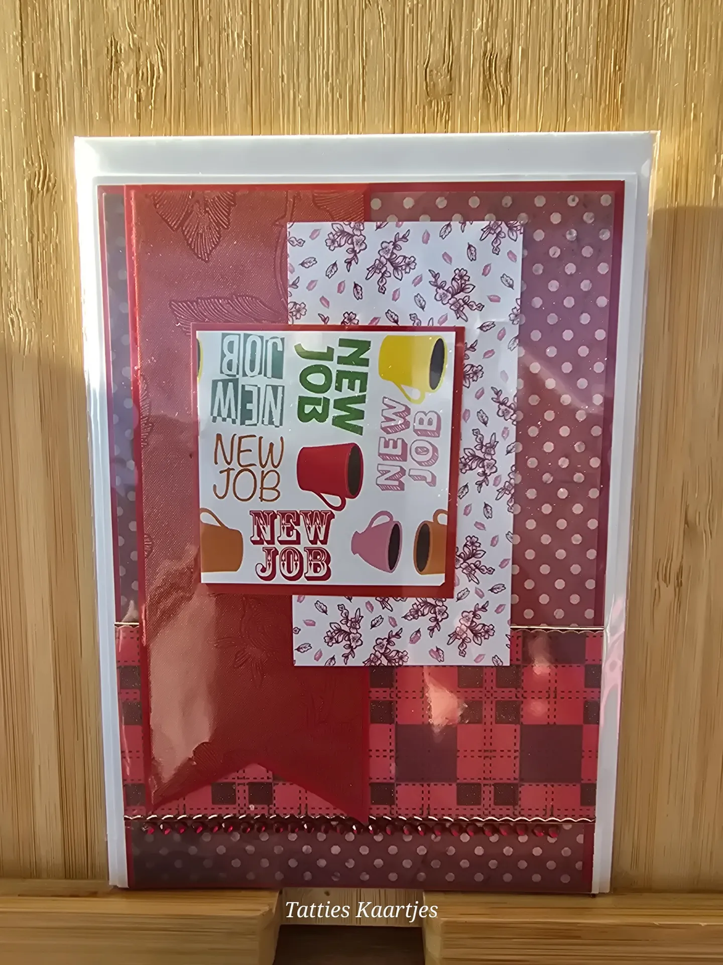 Wenskaart - nieuwe job