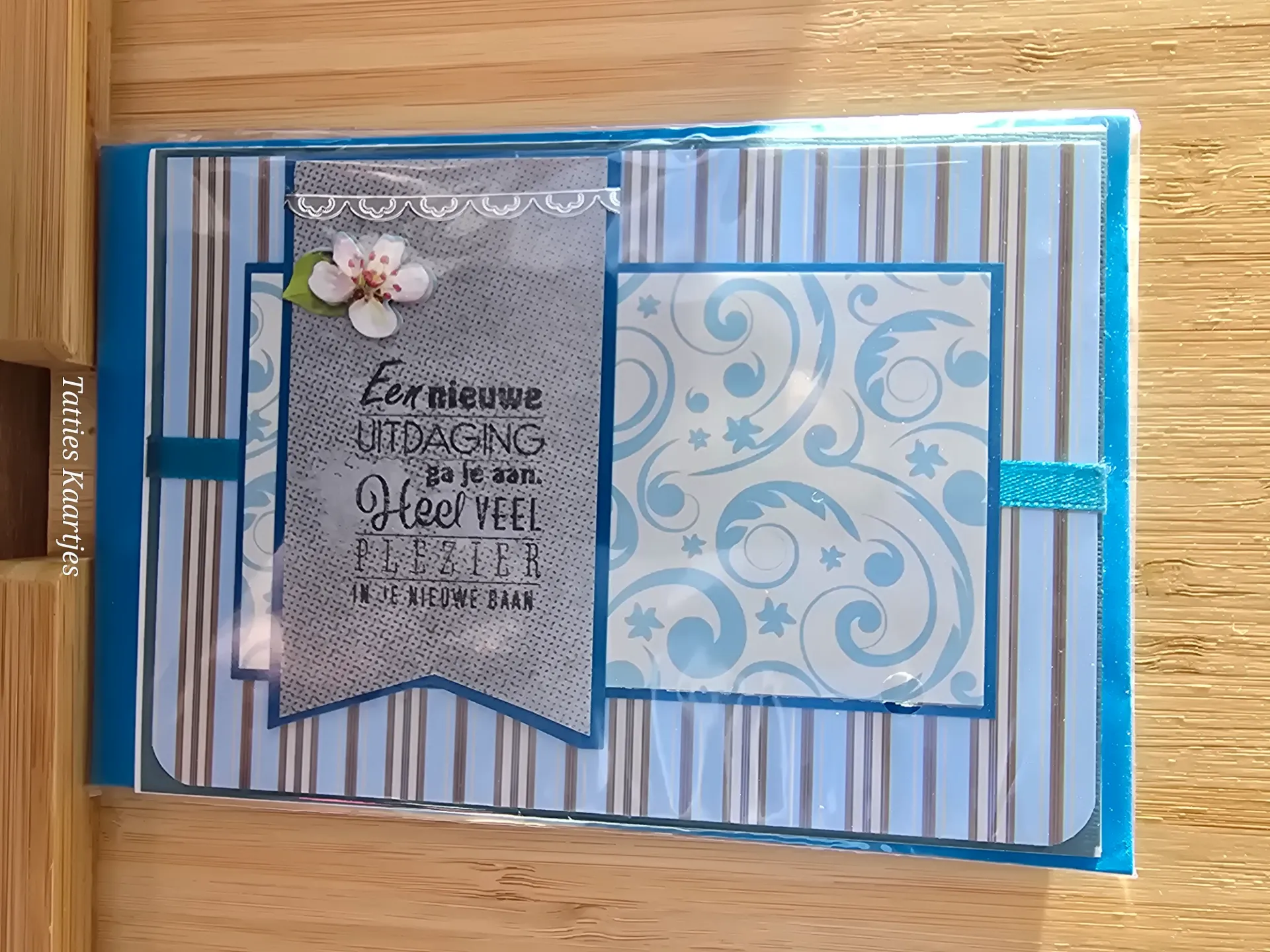 Wenskaart - nieuwe job