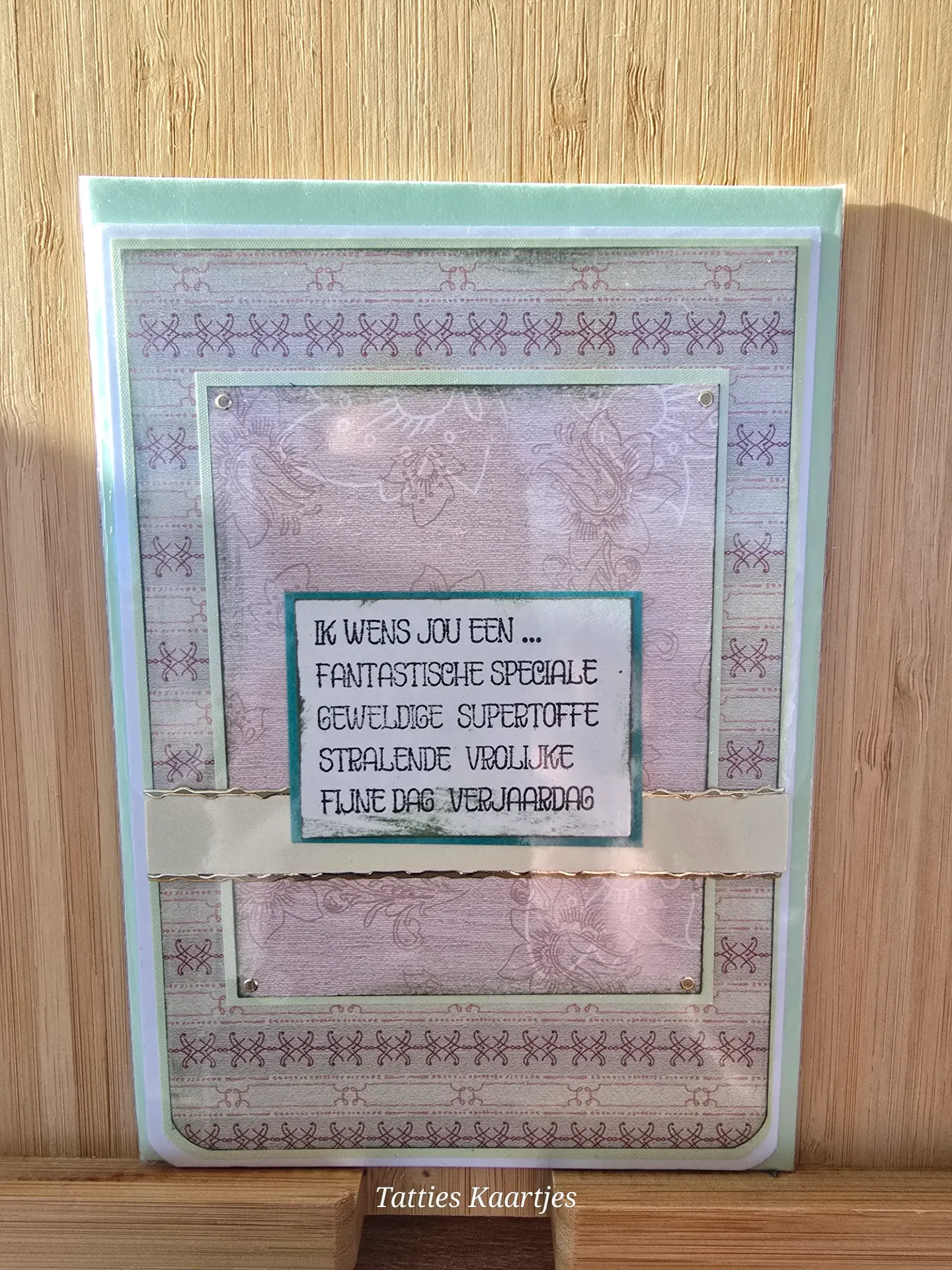 Wenskaart - verjaardag