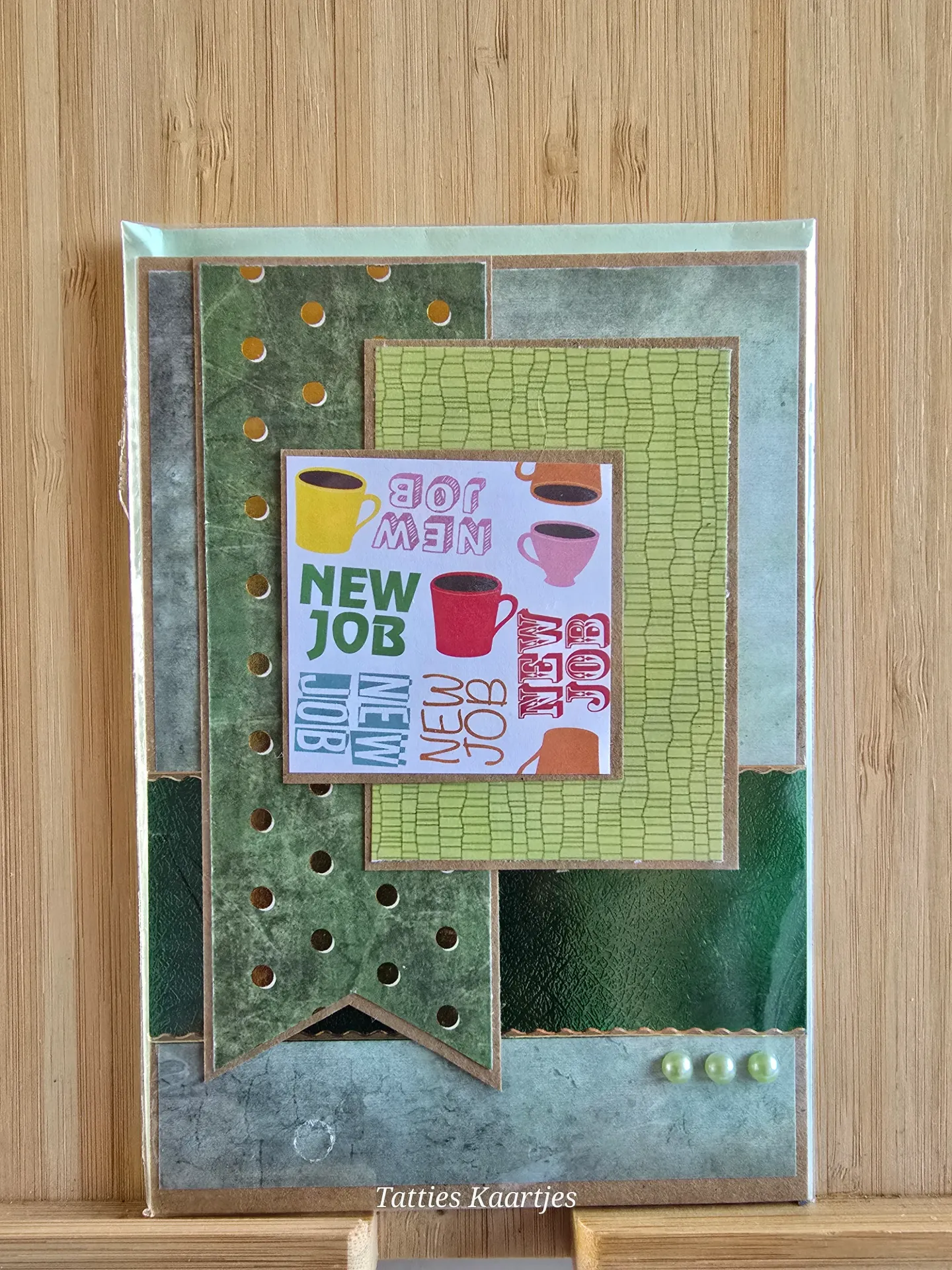 Wenskaart - nieuwe job