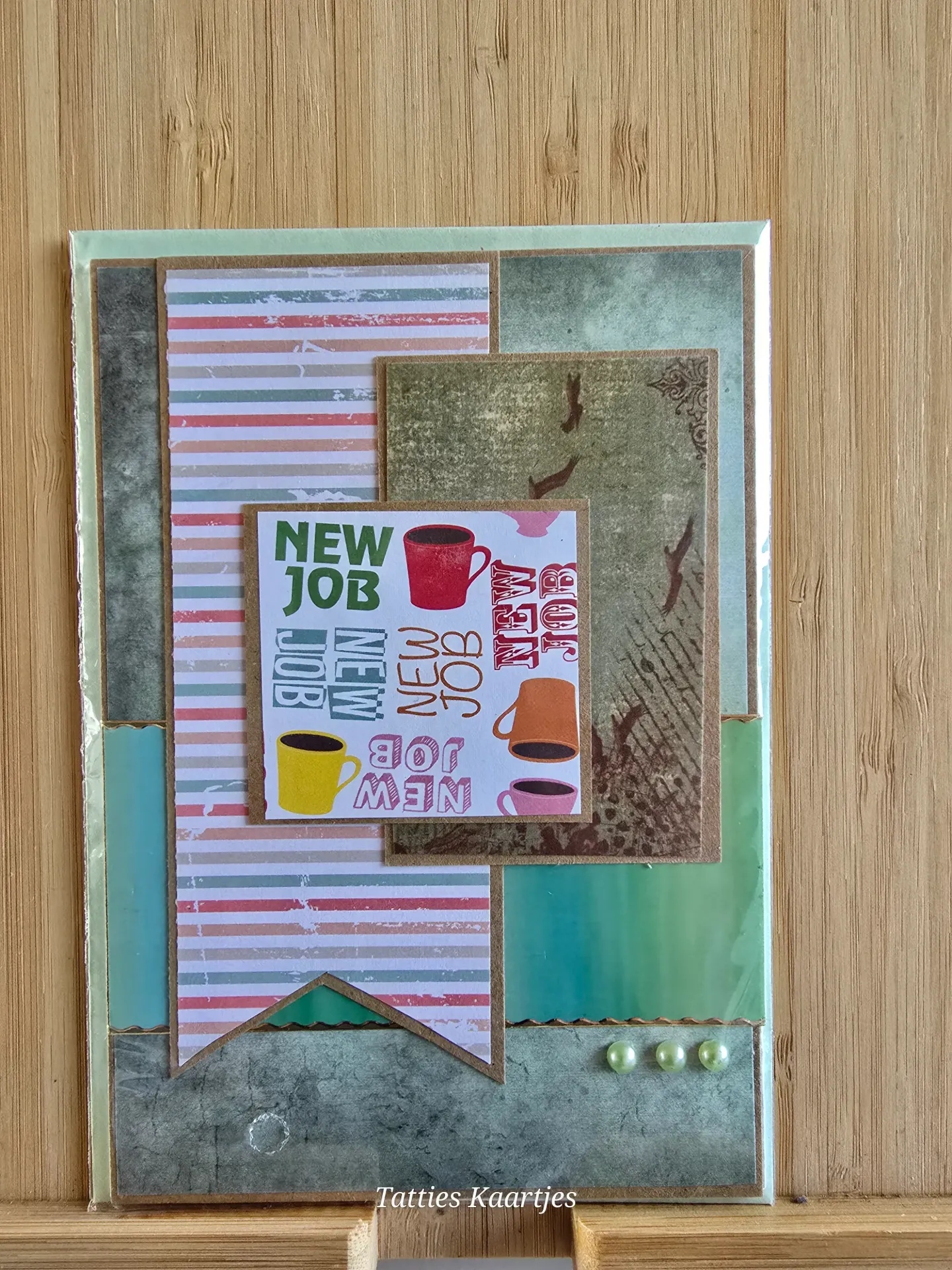 Wenskaart - nieuwe job
