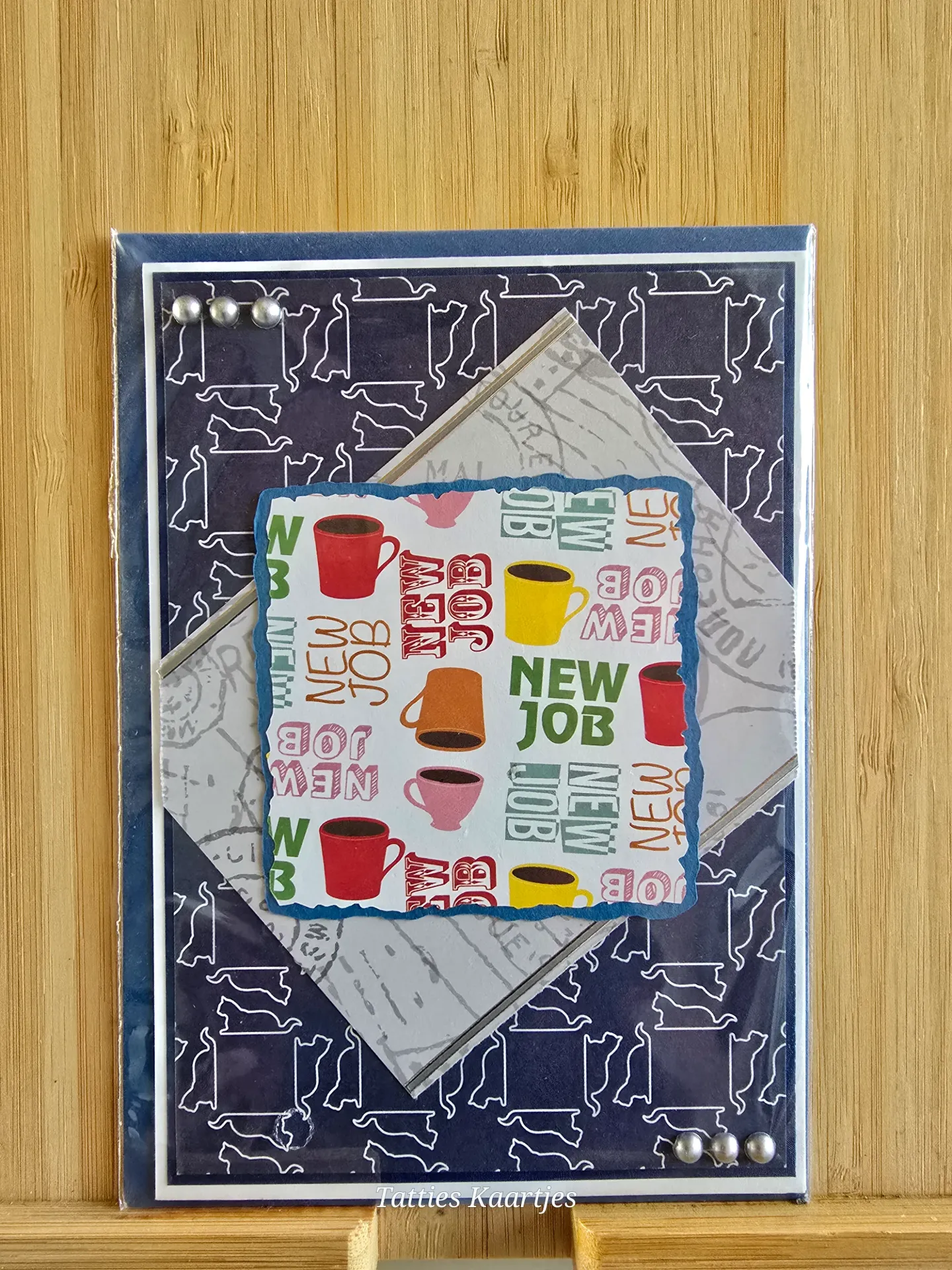 Wenskaart - nieuwe job