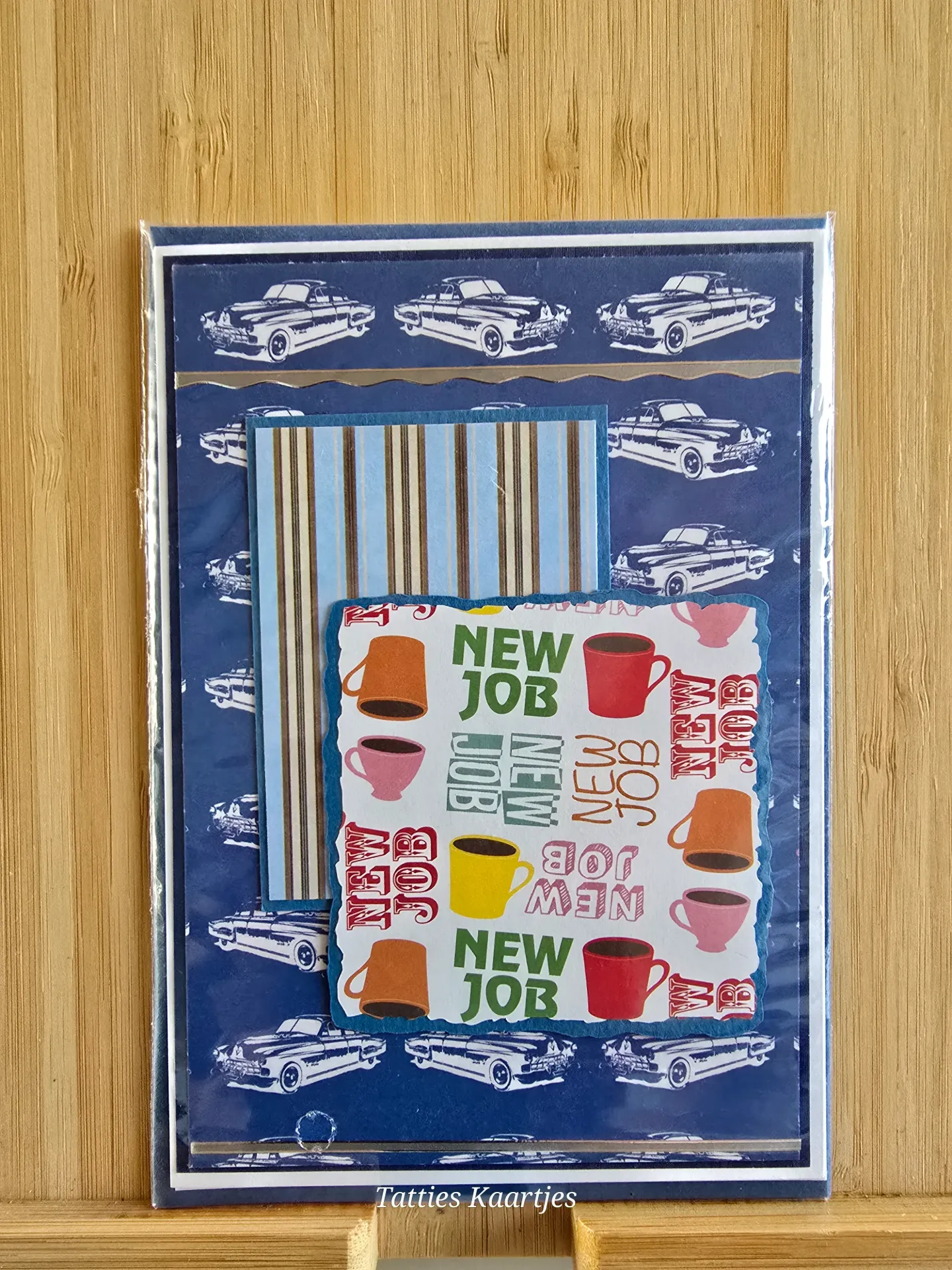 Wenskaart - nieuwe job