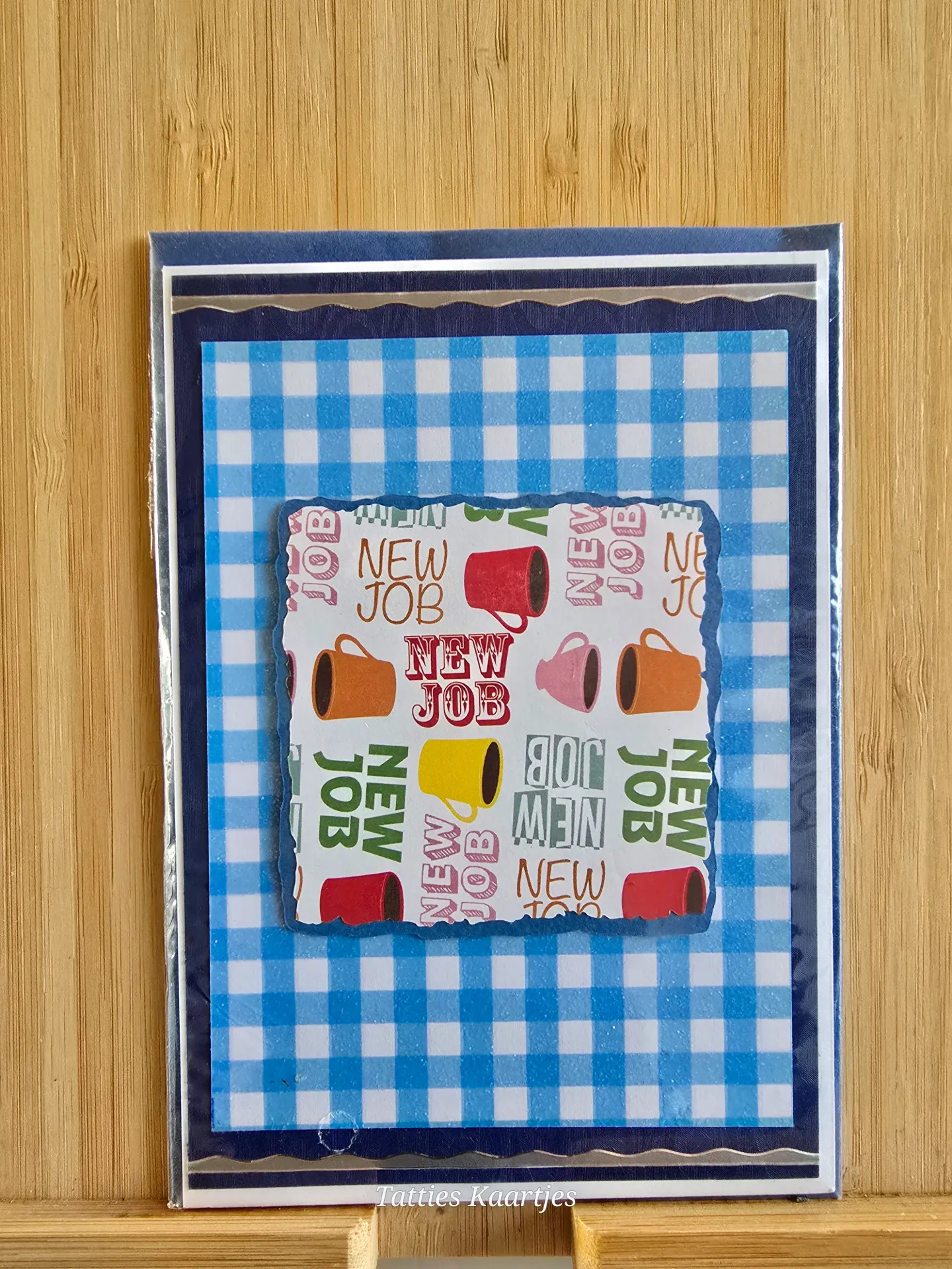 Wenskaart - nieuwe job