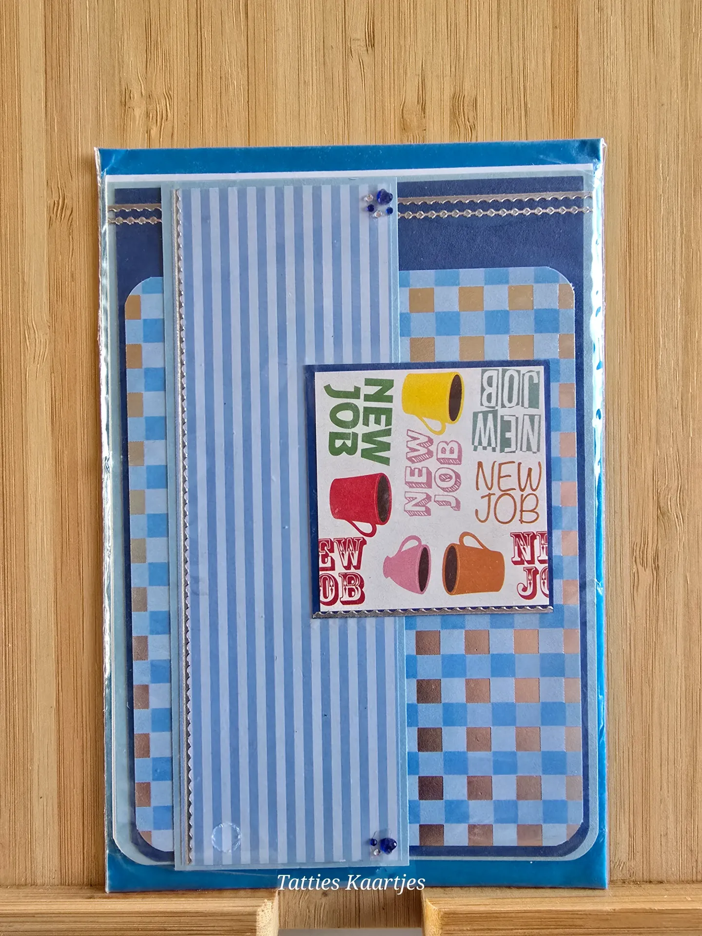 Wenskaart - nieuwe job