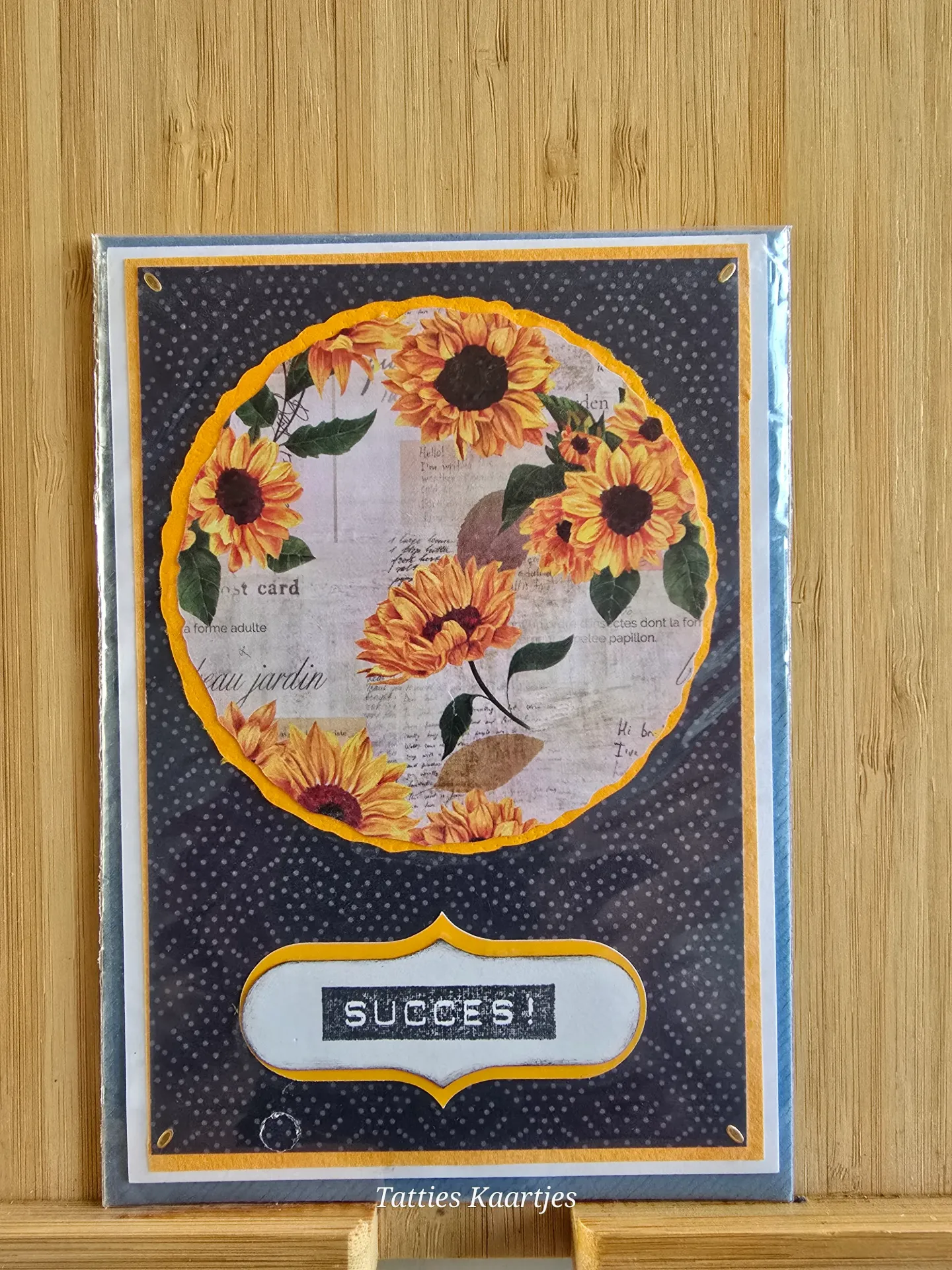 Wenskaart - nieuwe job