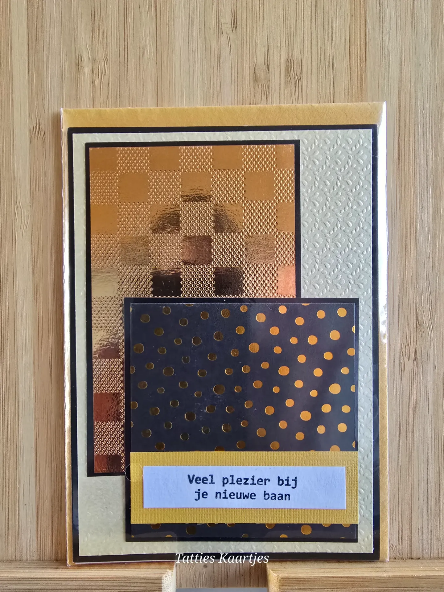 Wenskaart - nieuwe job