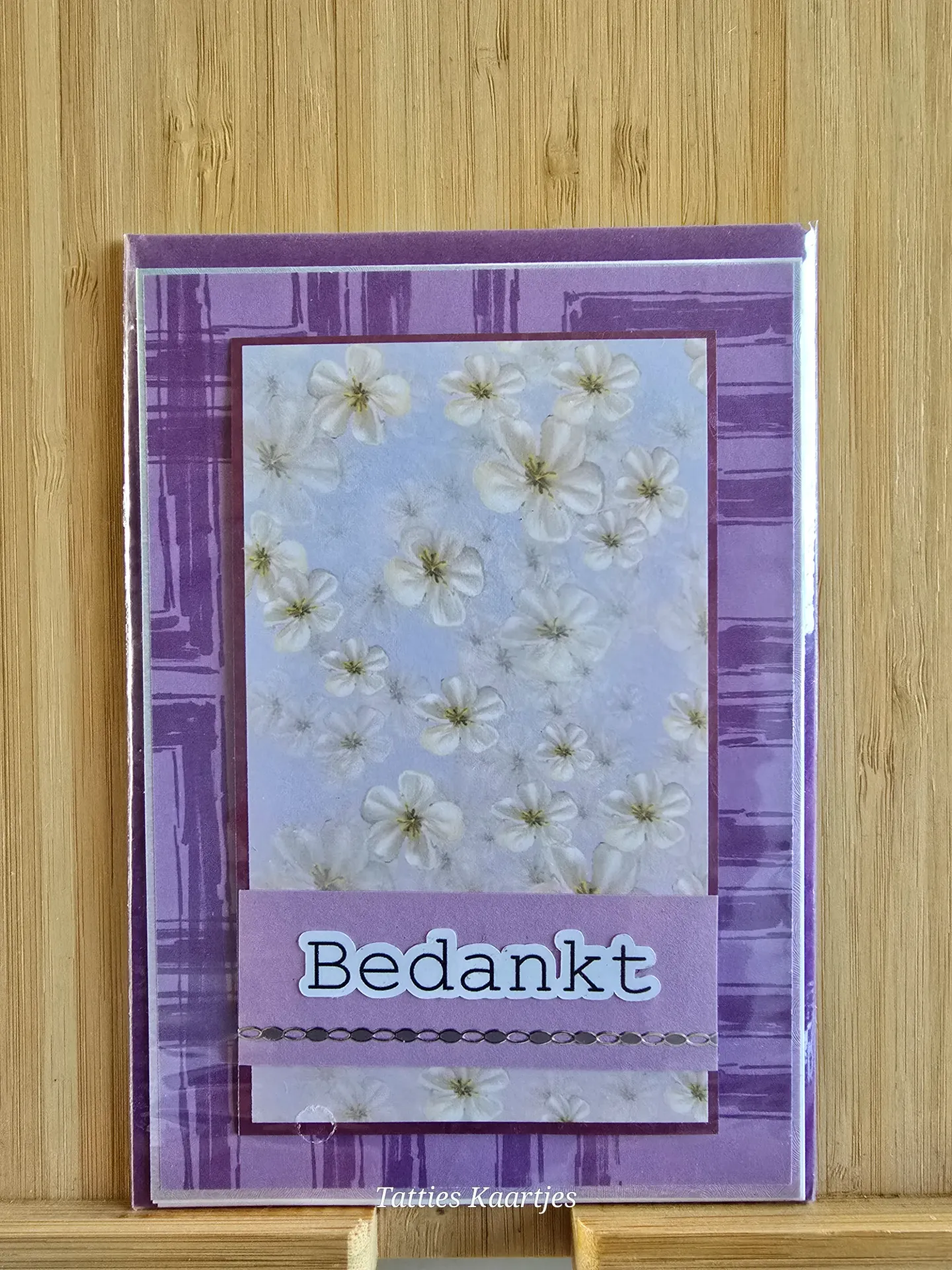 Wenskaart - bedankt
