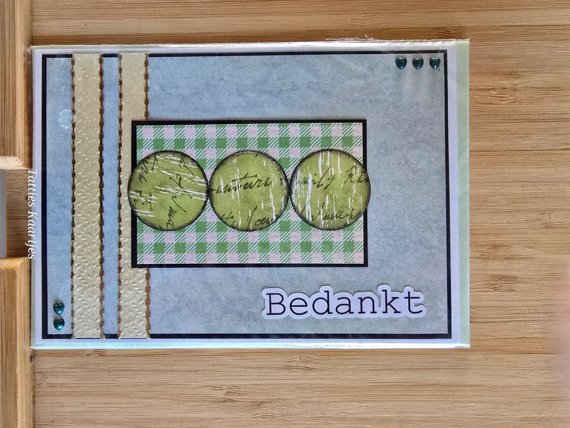 Wenskaart - bedankt