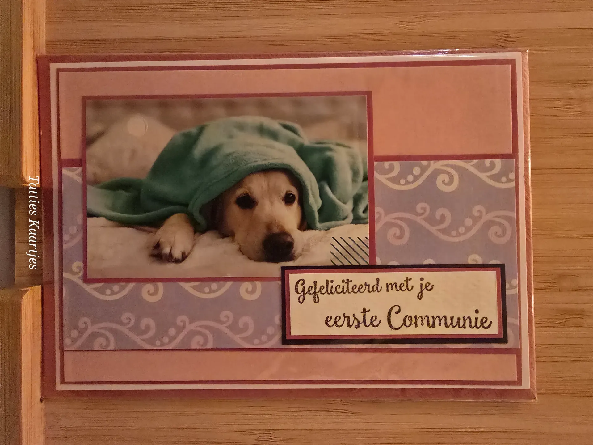 Wenskaart - eerste communie
