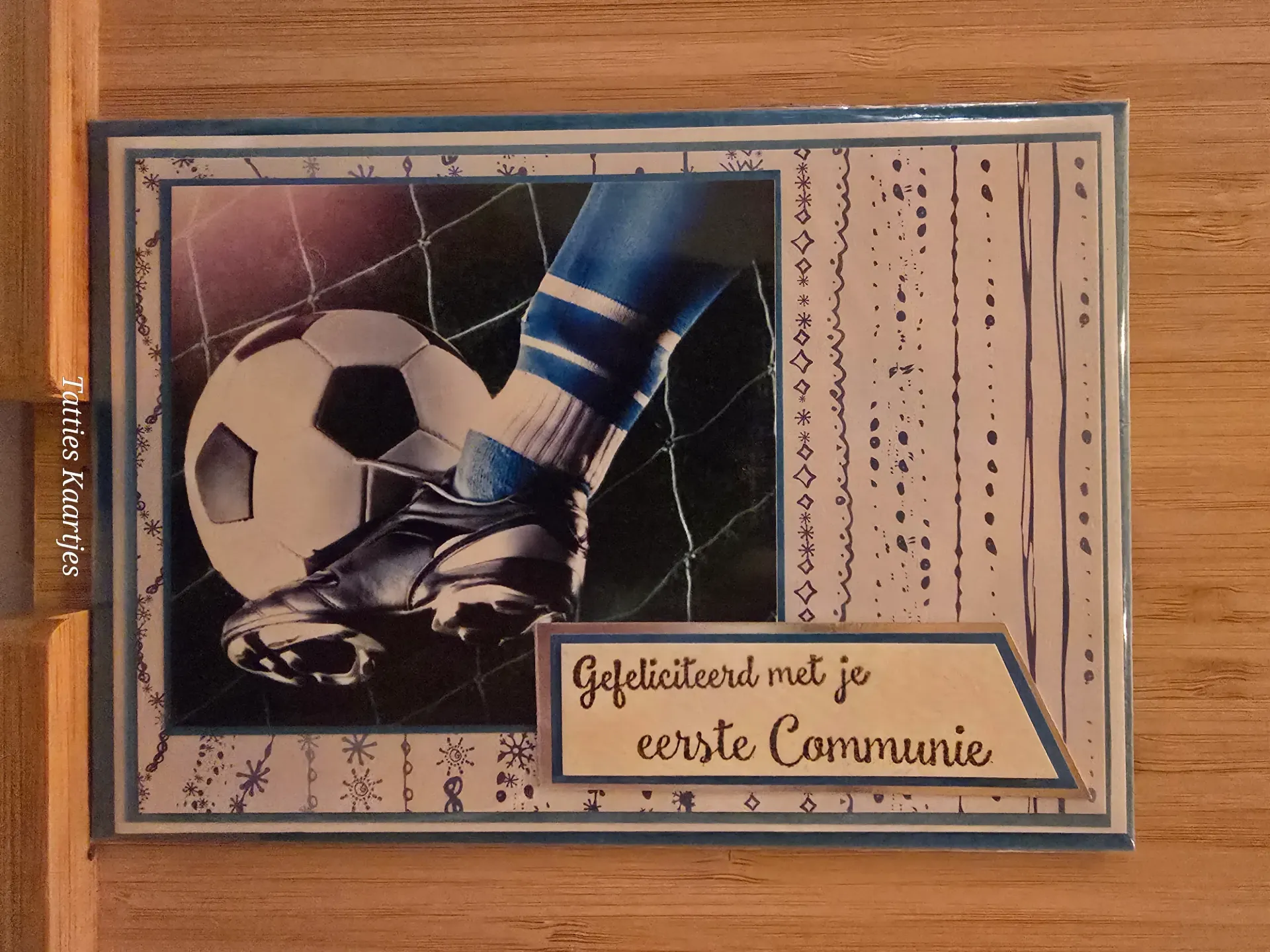 Wenskaart - eerste communie