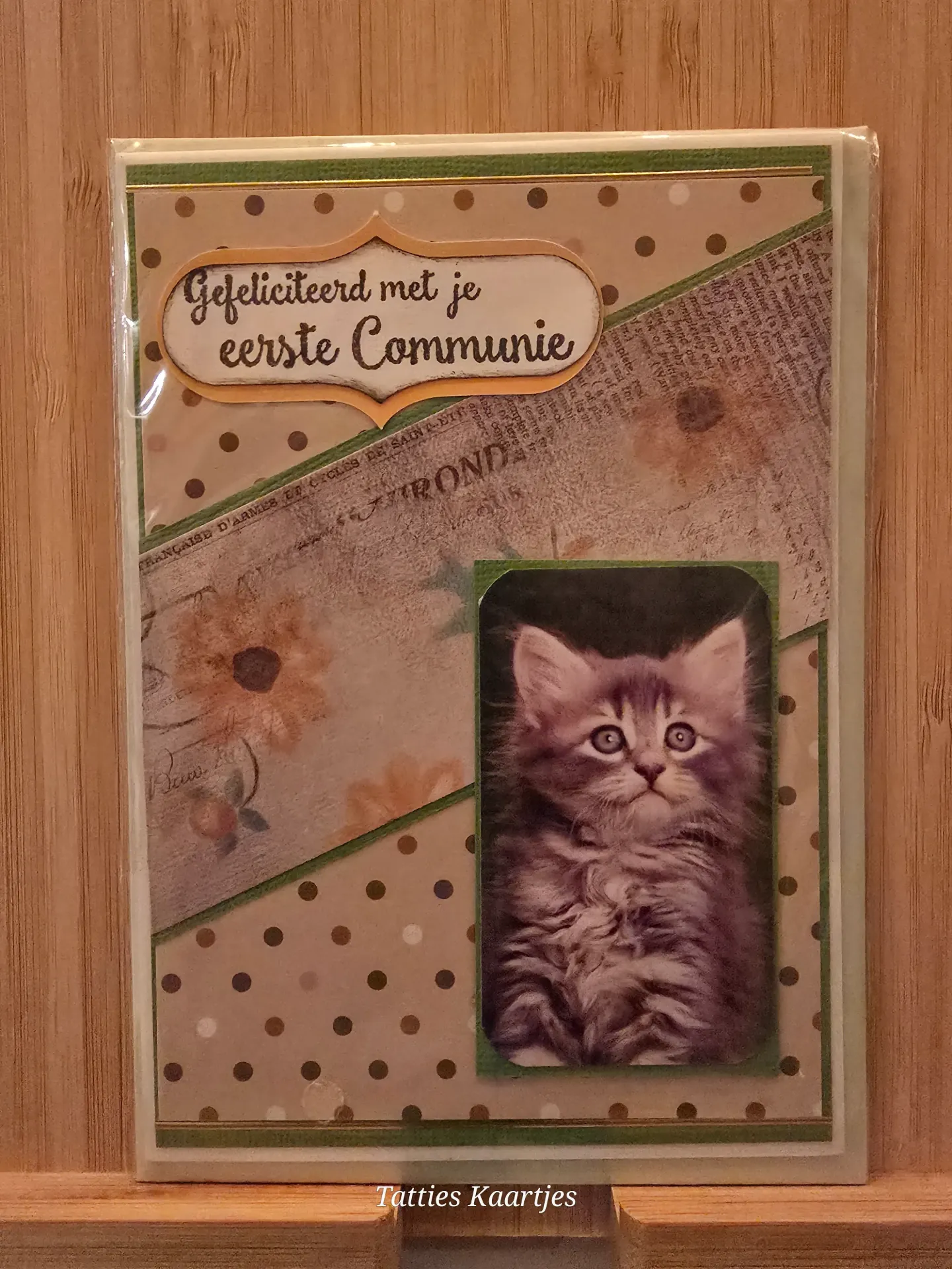 Wenskaart - eerste communie