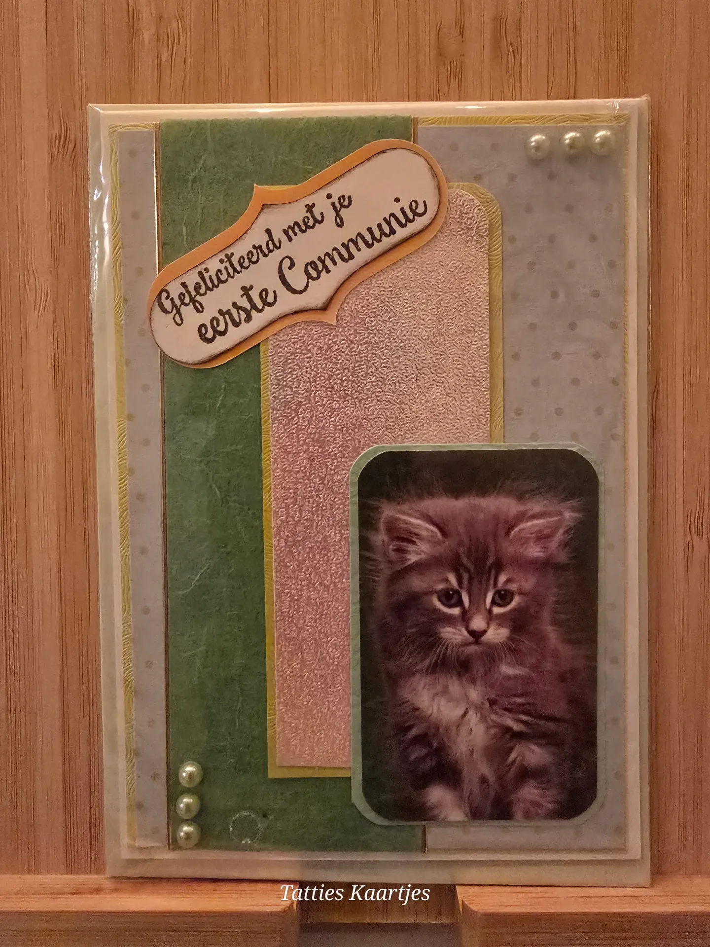 Wenskaart - eerste communie