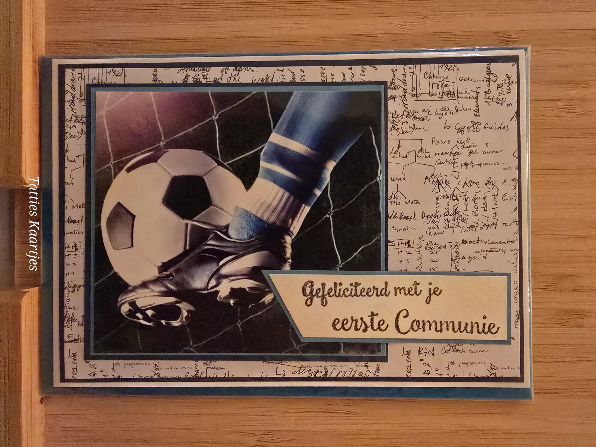 Wenskaart - eerste communie