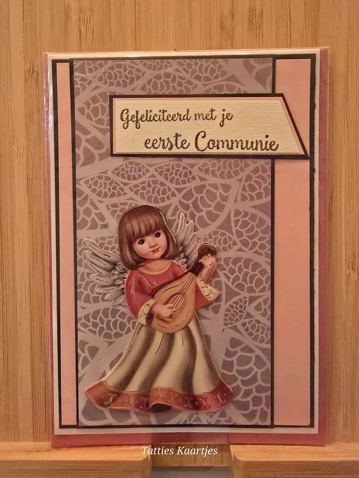 Wenskaart - eerste communie