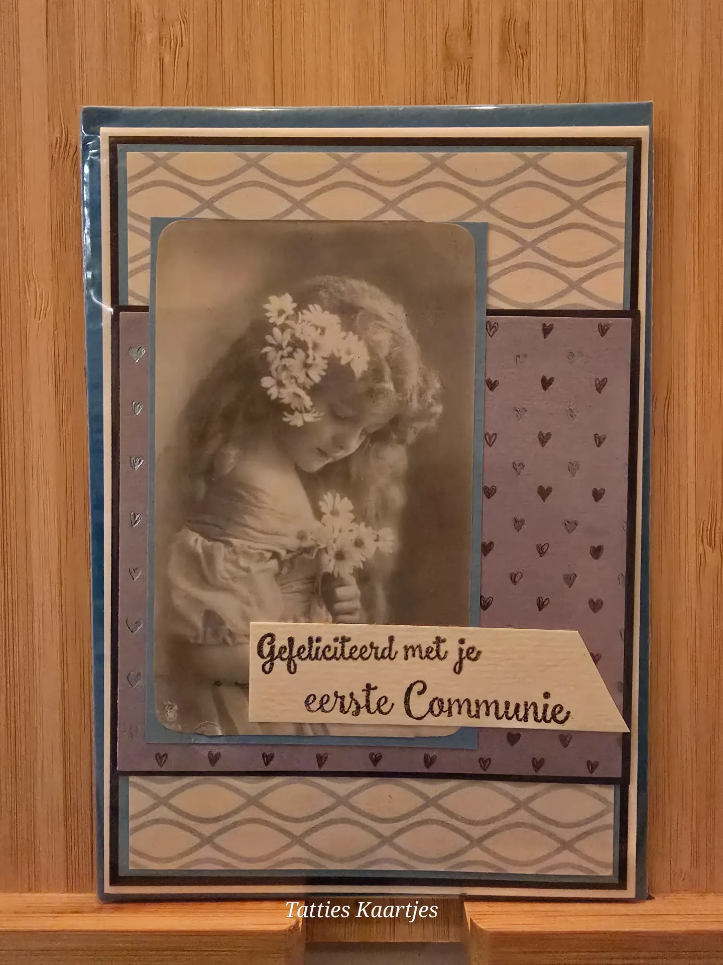 Wenskaart - eerste communie