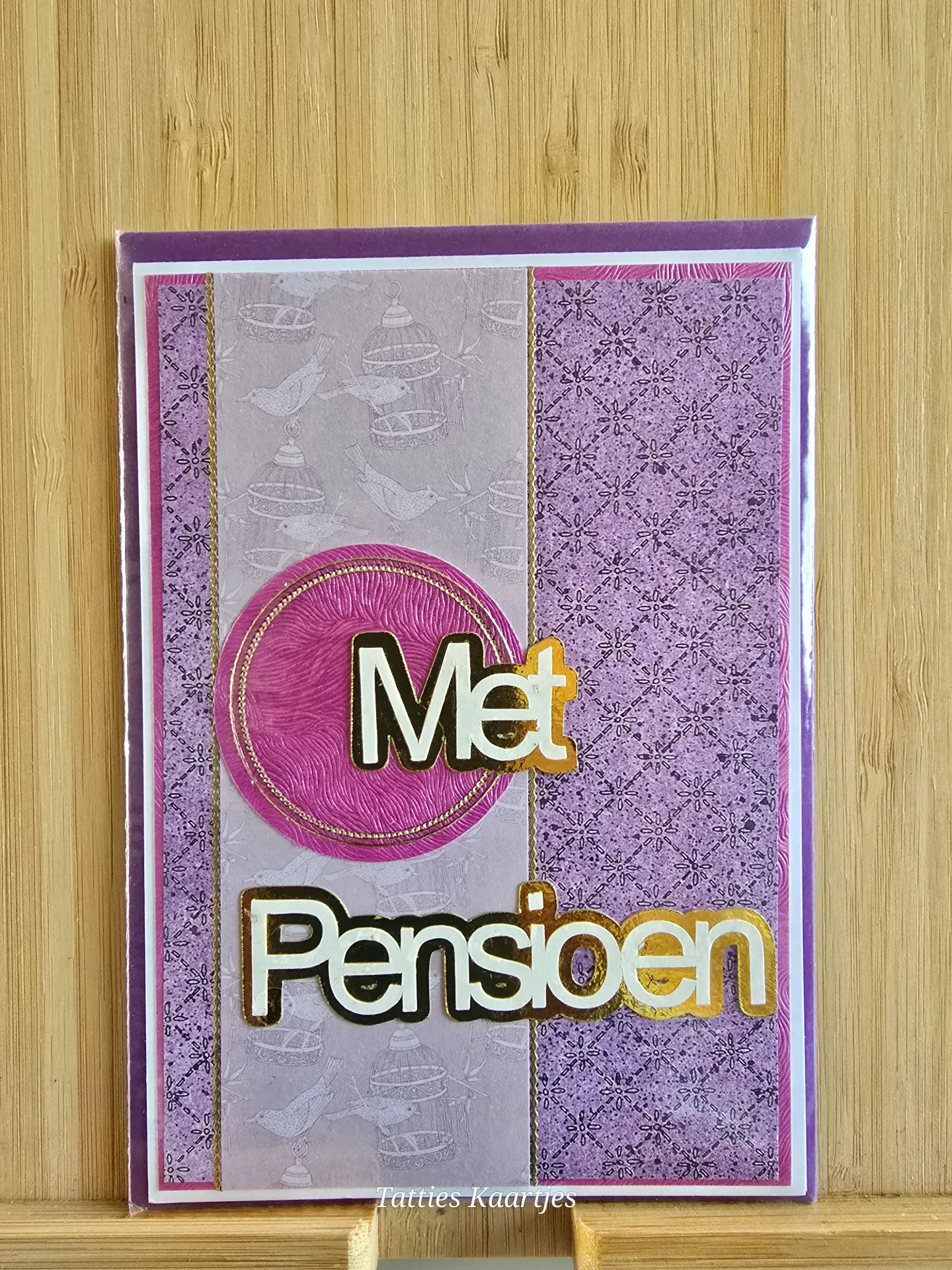 Wenskaart - pensioen