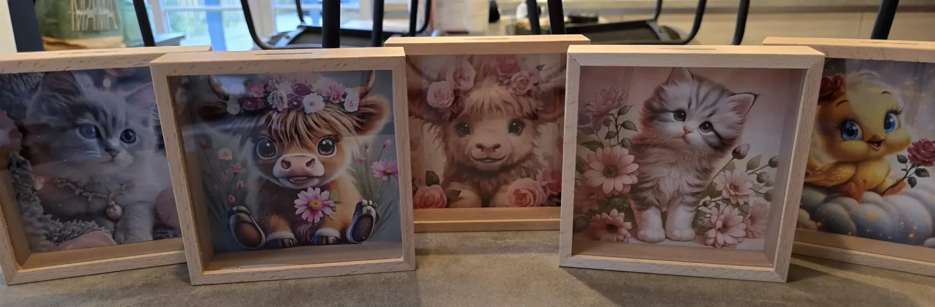 spaarpot - personaliseren met eigen tekst en foto