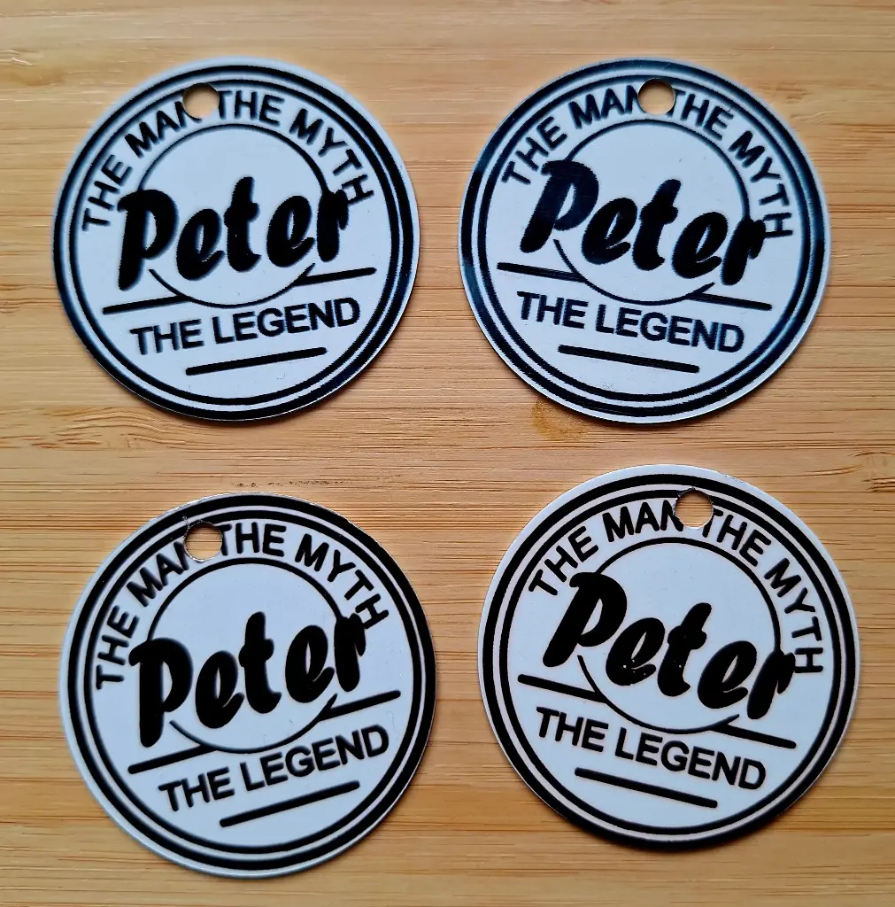 Sleutelhanger - The man, the myth, the legend: peter