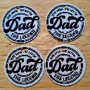 Sleutelhanger - The man, the myth, the legend: papa