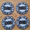 Sleutelhanger - the man, the myth, the legend: papa