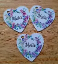 Sleutelhanger - metie - hart