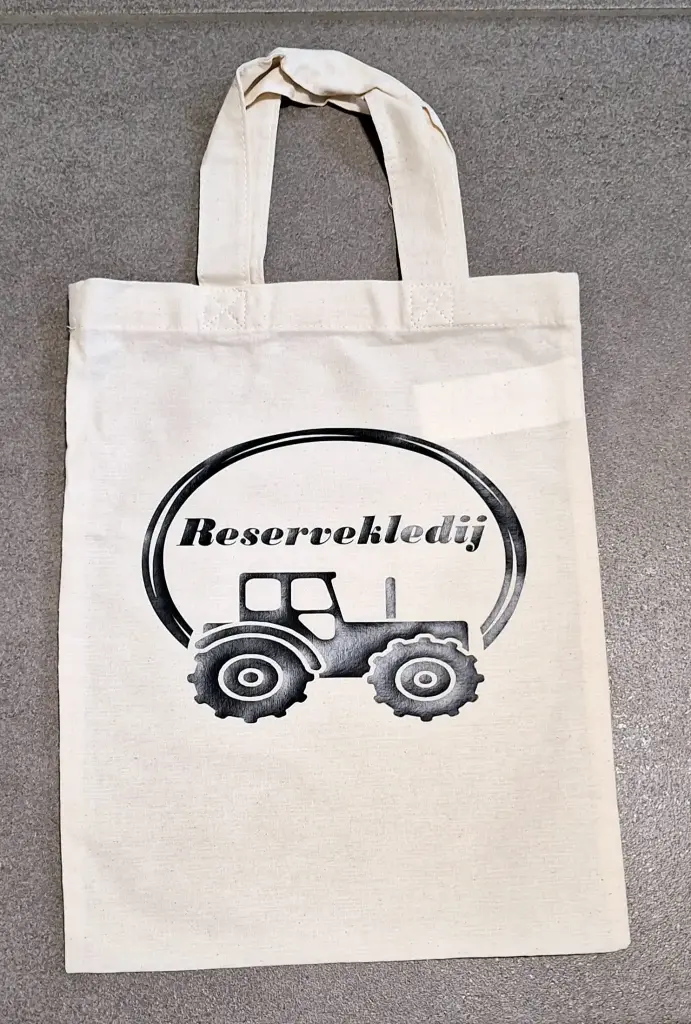 Tasje voor reservekledij