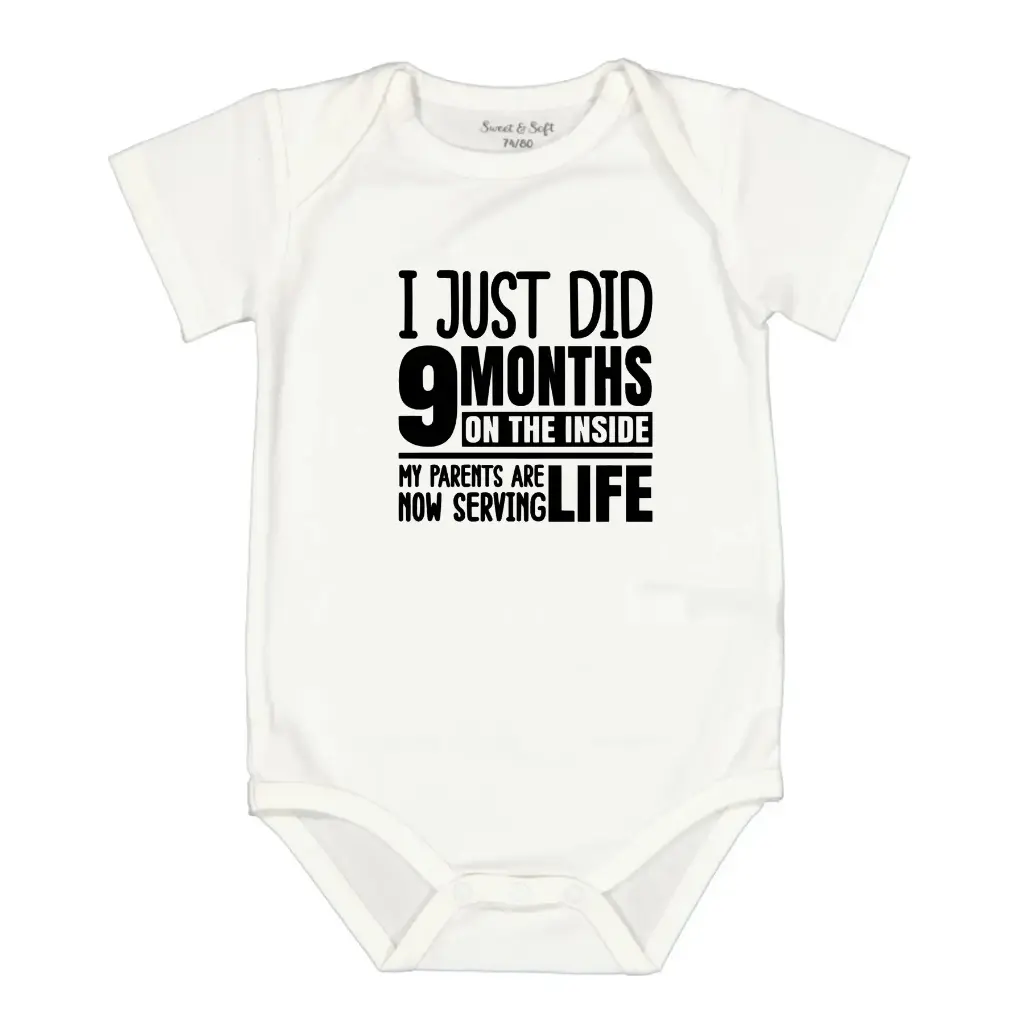 Romper - I just did 9 months