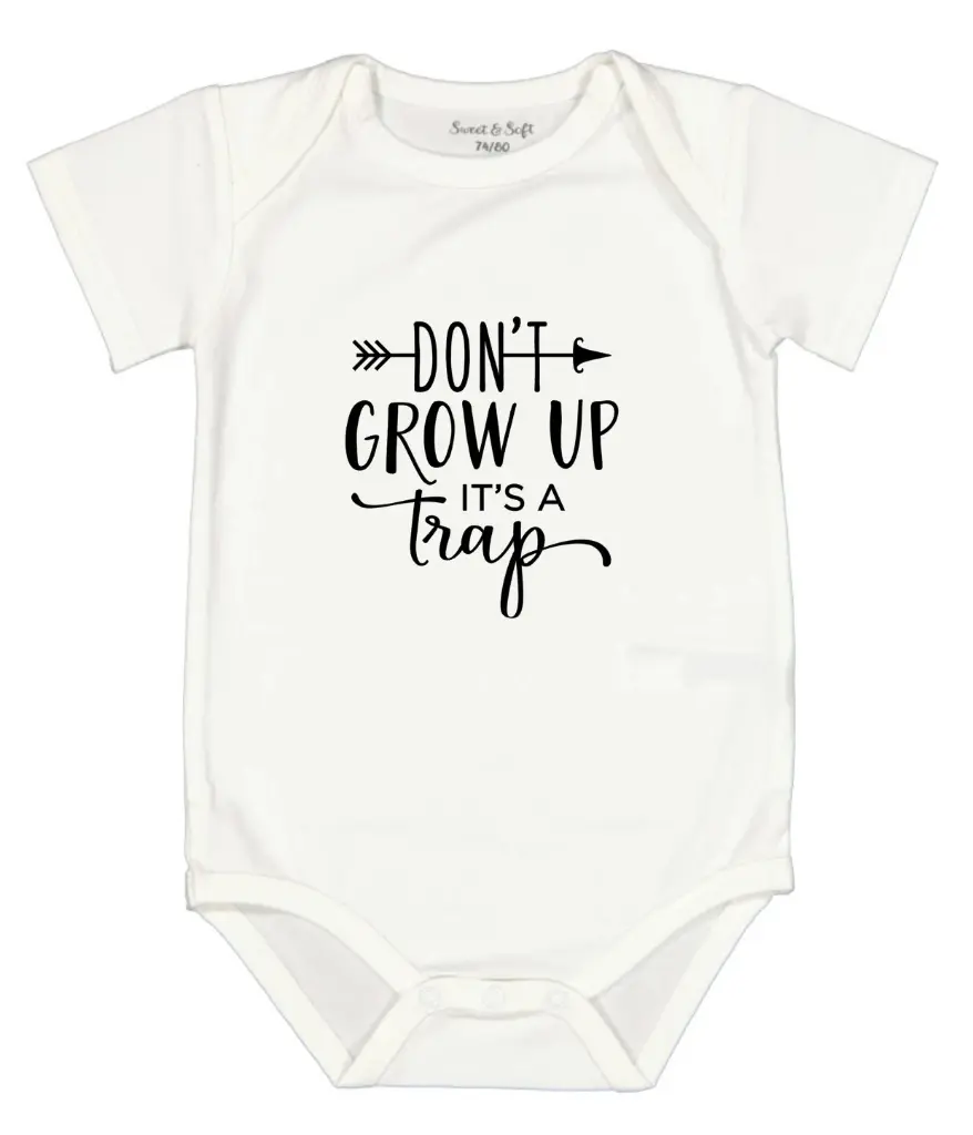 Romper - Don't grow up, it's a trap