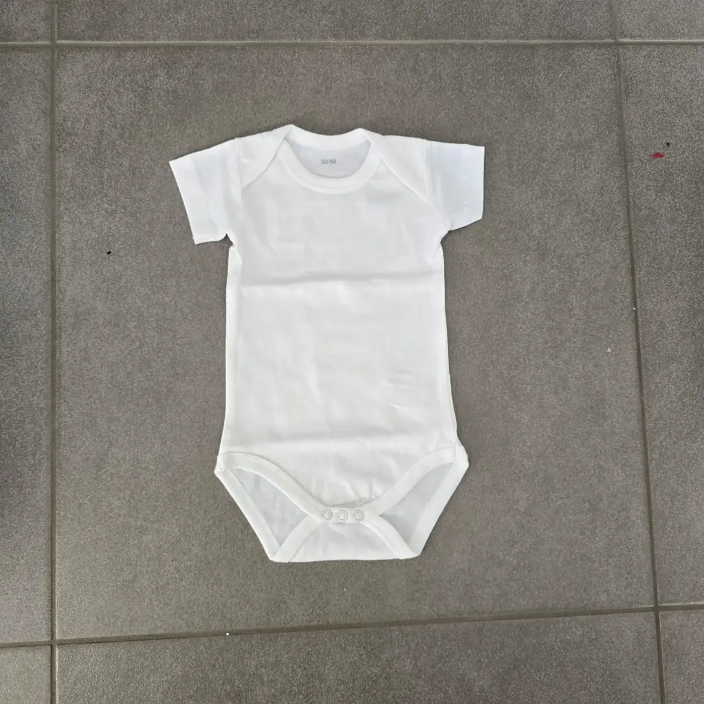 Romper 1: met eigen tekst of afbeelding