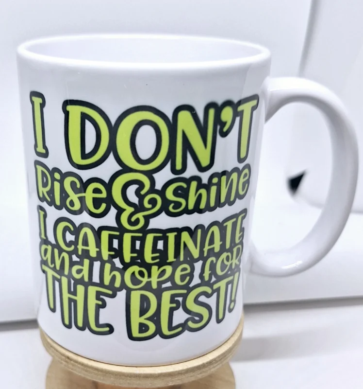 Koffiemok - I don't rise and schine...