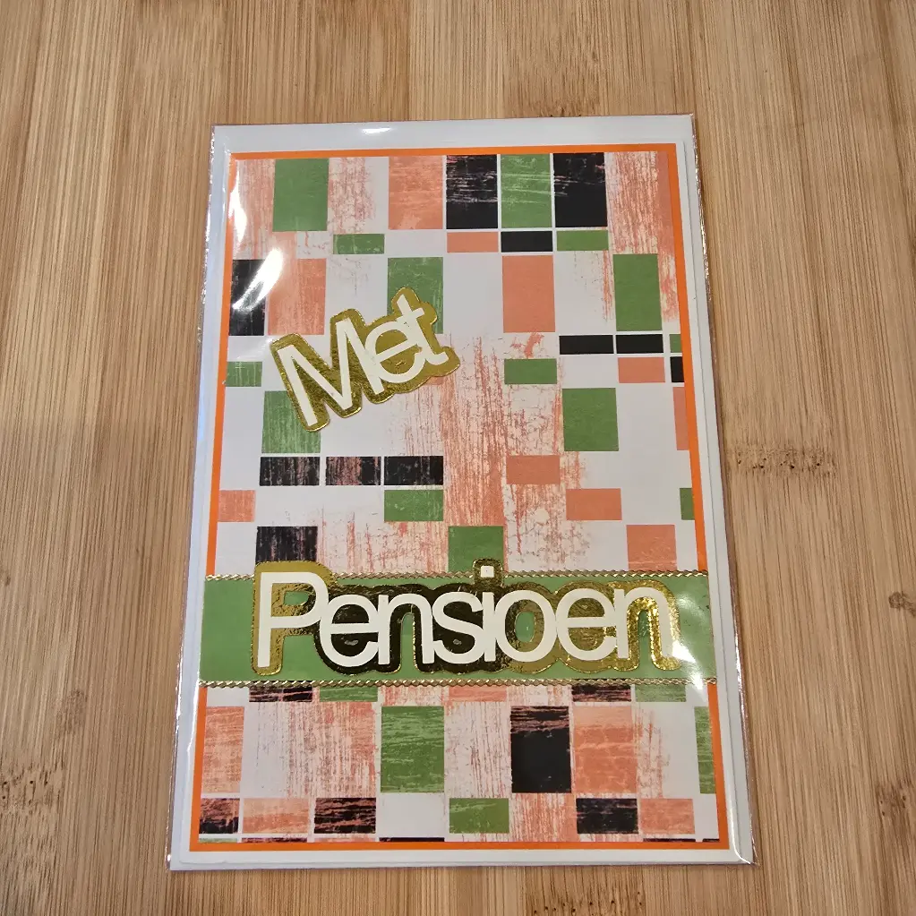 Wenskaart - pensioen