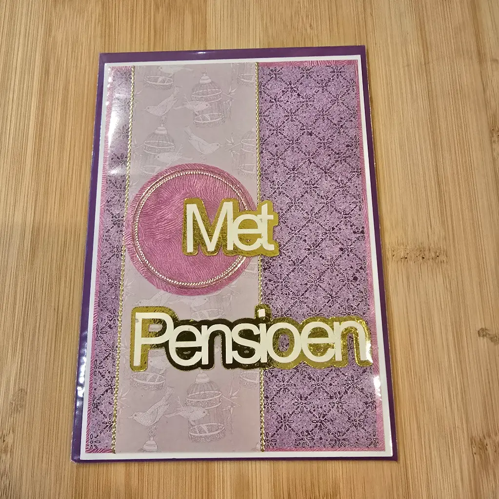 Wenskaart - pensioen