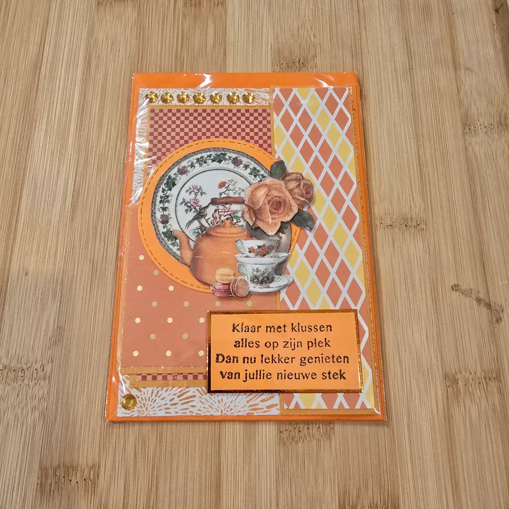 Wenskaart - verhuizen