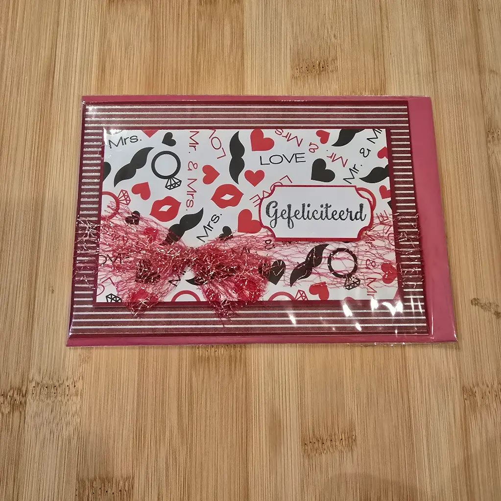 Wenskaart - huwelijk
