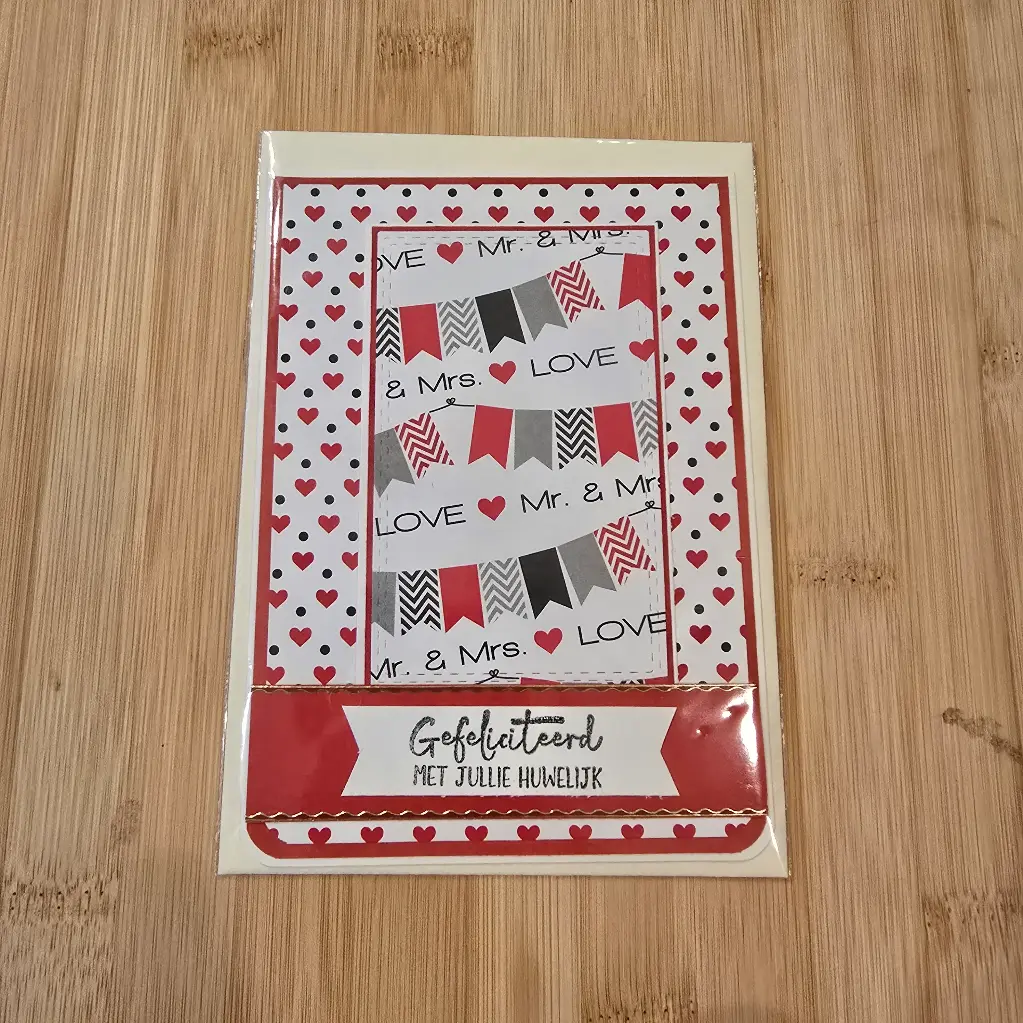 Wenskaart - huwelijk