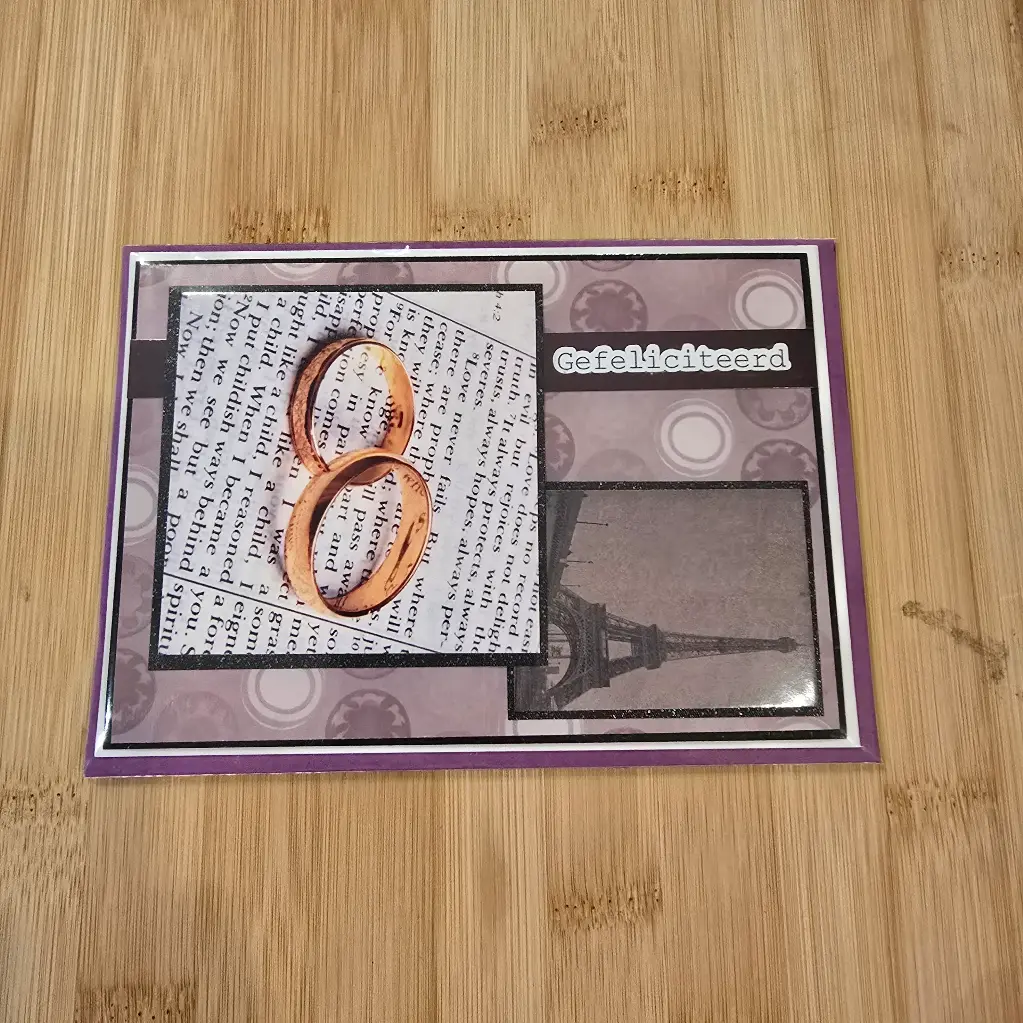 Wenskaart - huwelijk