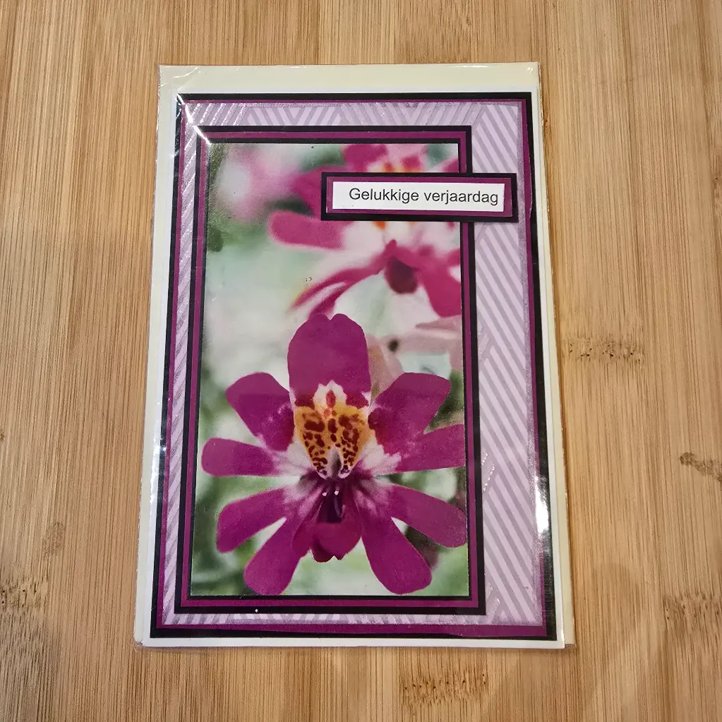 Wenskaart - verjaardag vrouw