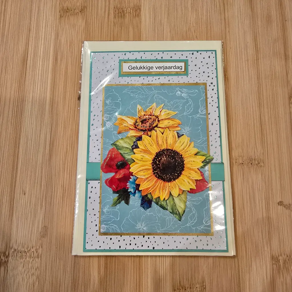 Wenskaart - verjaardag vrouw