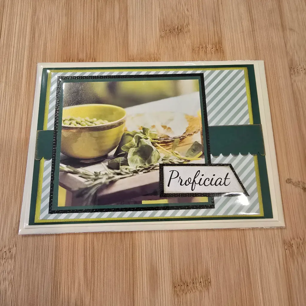 Wenskaart - proficiat