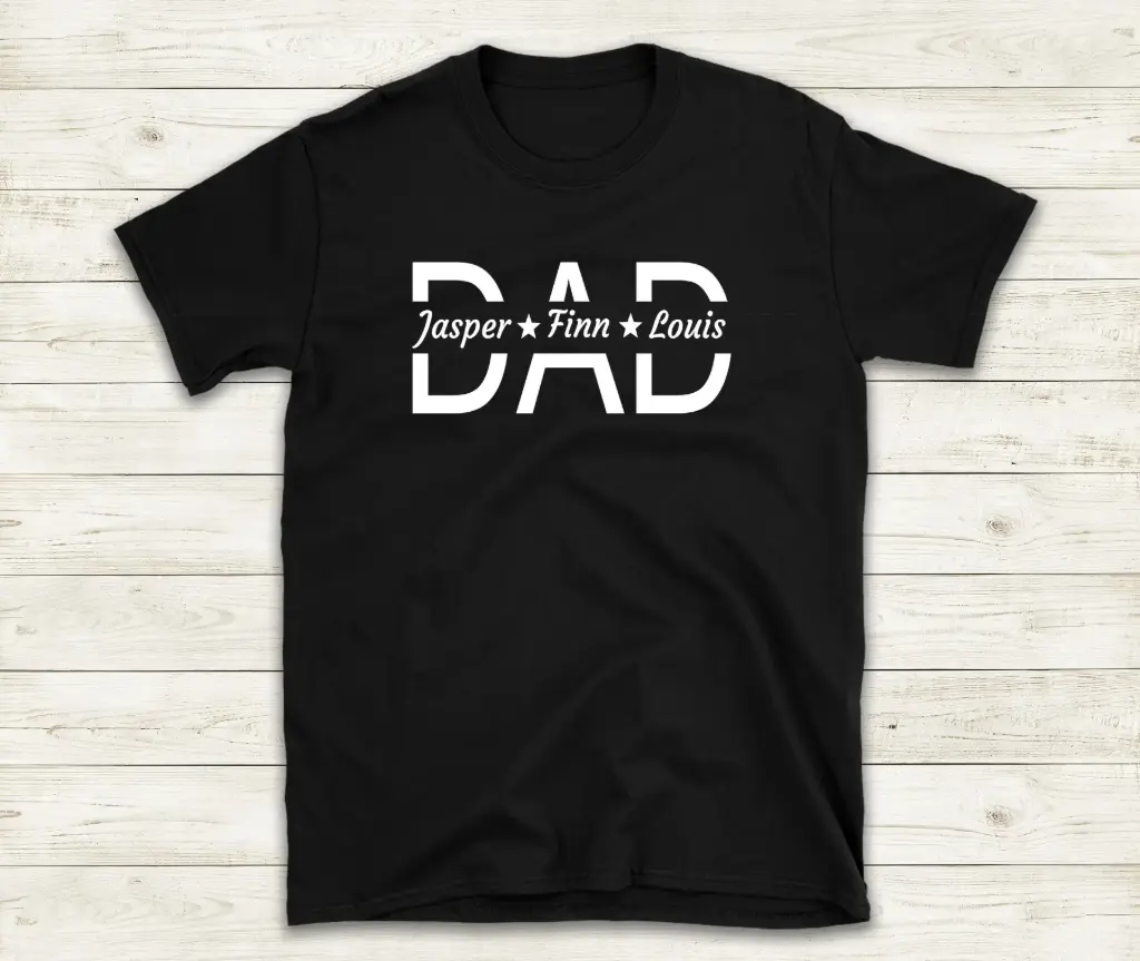 DAD + naam van de kinderen