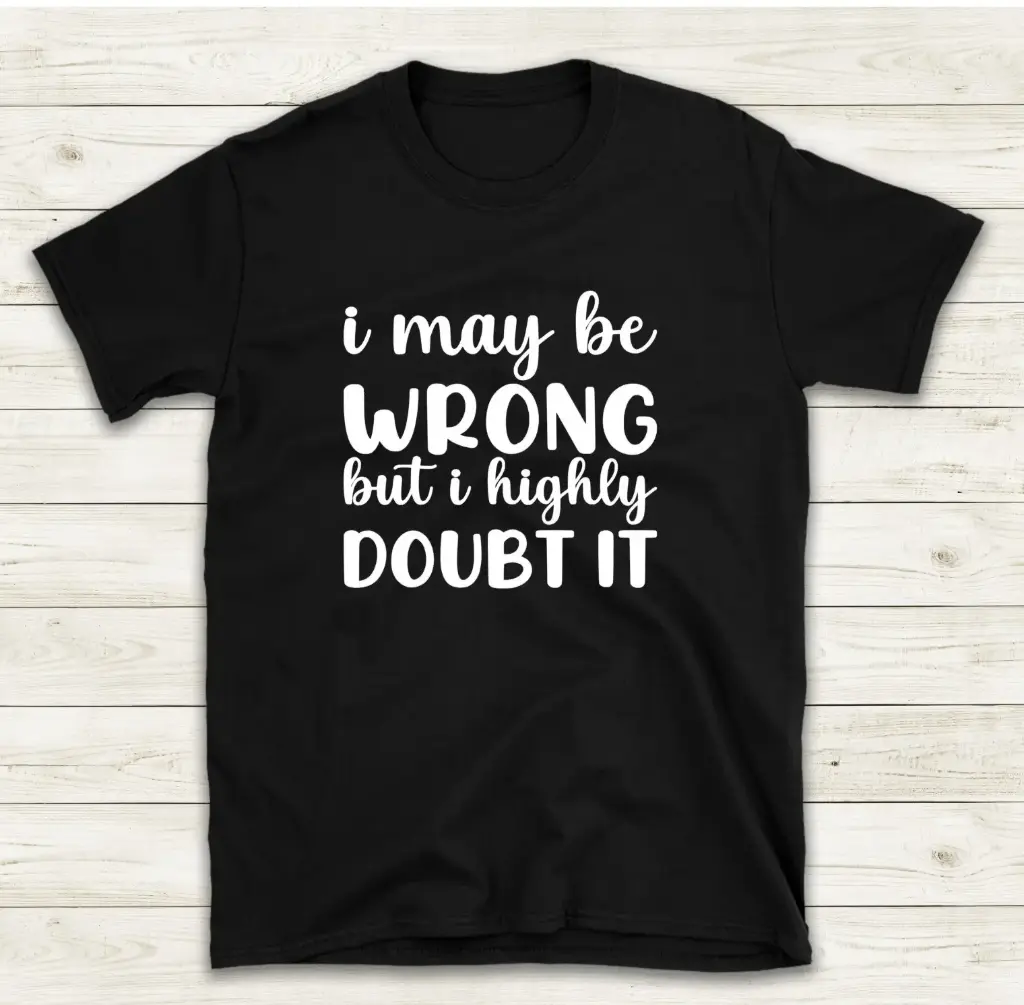 I may be wrong...