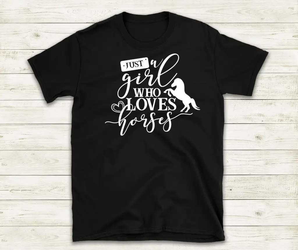 Just a girl who loves horses