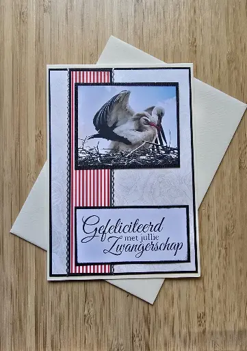 Wenskaart - zwangerschap